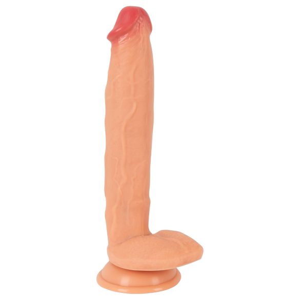 Realistixxx Skutečný Obr - extra velké, se varlaty dildo (přírodní)