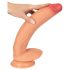 Realistixxx Skutečný Obr - extra velké, se varlaty dildo (přírodní)