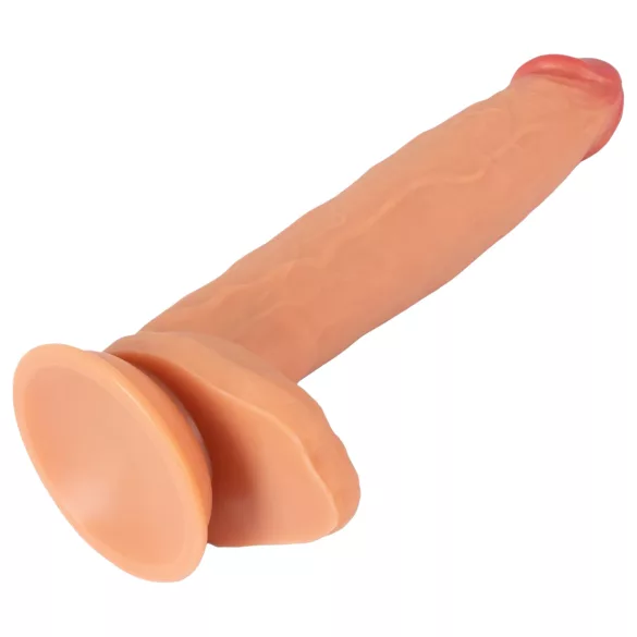 Realistixxx - realistický dildo s varlaty - extra velký - tělová barva