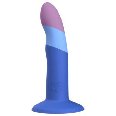 ROMP Piccolo - pružný silikonový dildo (modro-fialový)