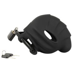 Black Velvet - klec na penis a varlata (černá)