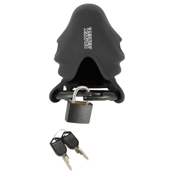 Black Velvets - klec na penis a varlata - černá