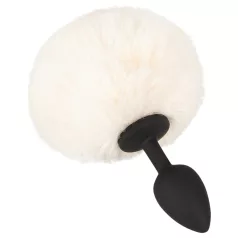 You2Toys - anální kolík s králičím ocáskem - černý