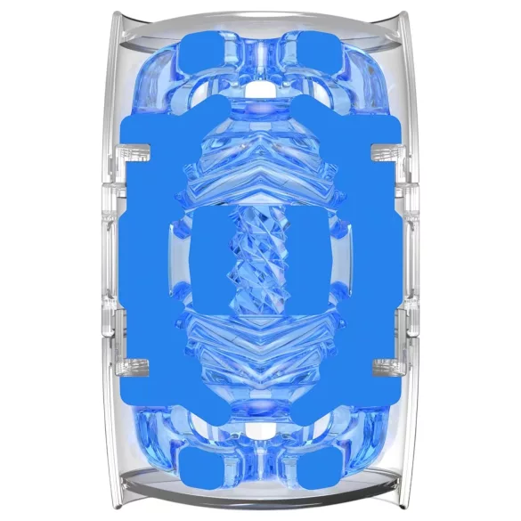 Fleshlight Quickshot Turbo - cestovní masturbátor - modrý