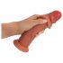Realistixxx – realistický, dvouvrstvý dildo (přírodní)