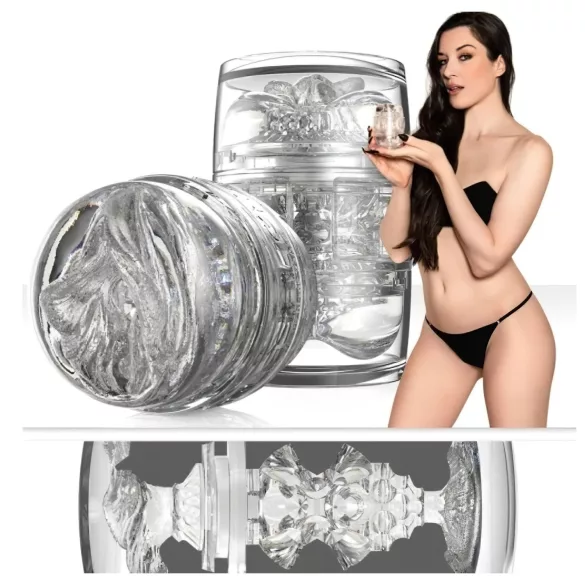 Fleshlight Quickshot Stoya - cestovní masturbátor (průhledný)