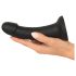 You2Toys – připínací dildo s postrojem (černé)