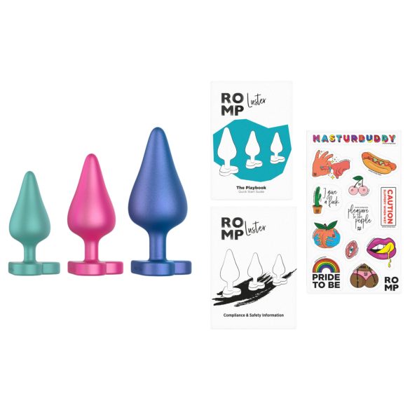 ROMP - anální tréninková sada - 3 kusy