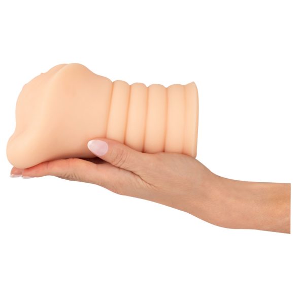 Nature Skin - realistická vagína masturbátor - tělová barva