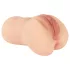 Realistixxx Real Stroker - realistická vagína a anální masturbátor (tělová barva)