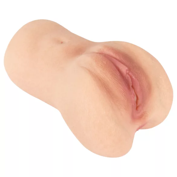 Realistixxx Real Stroker - realistická vagína a anální masturbátor (tělová barva)