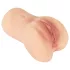 Realistixxx Real Stroker - realistická vagína a anální masturbátor (tělová barva)