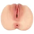 Realistixxx Real Stroker - realistická vagína a anální masturbátor (tělová barva)