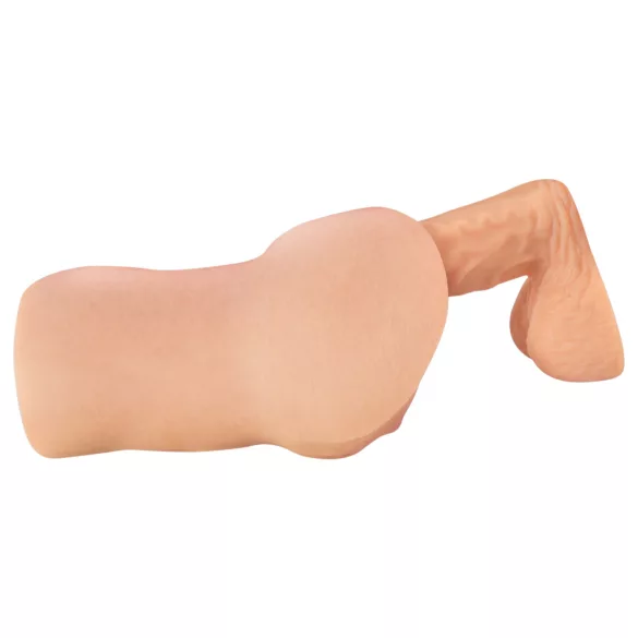 Realistixxx Real Stroker - realistická vagína a anální masturbátor (tělová barva)