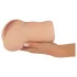 Realistixxx Real Stroker - realistická vagína a anální masturbátor (tělová barva)