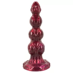   Beasty Cocks - Werewolf Willie dildo s přísavkou - bordó (21 cm)