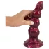 Beasty Cocks - Werewolf Willie dildo s přísavkou - bordó (21 cm)