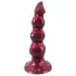 Beasty Cocks - Werewolf Willie dildo s přísavkou - bordó (21 cm)