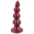 Beasty Cocks - Werewolf Willie dildo s přísavkou - bordó (21 cm)