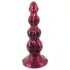 Beasty Cocks - Werewolf Willie dildo s přísavkou - bordó (21 cm)