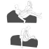 Liberator Aria Flip Chaise - polohovatelné sexuální křeslo (černé)