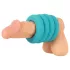 You2Toys - 3v1 sada kroužků na penis a varlata (tyrkysová)