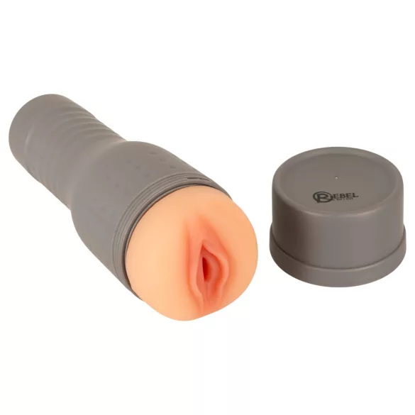 Rebel The V-Stroker Melissa - realistická umělá vagína masturbátor (tělová barva)