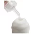 TENGA 3Dx Zen - 3D vzorovaný masturbátor (bílý)