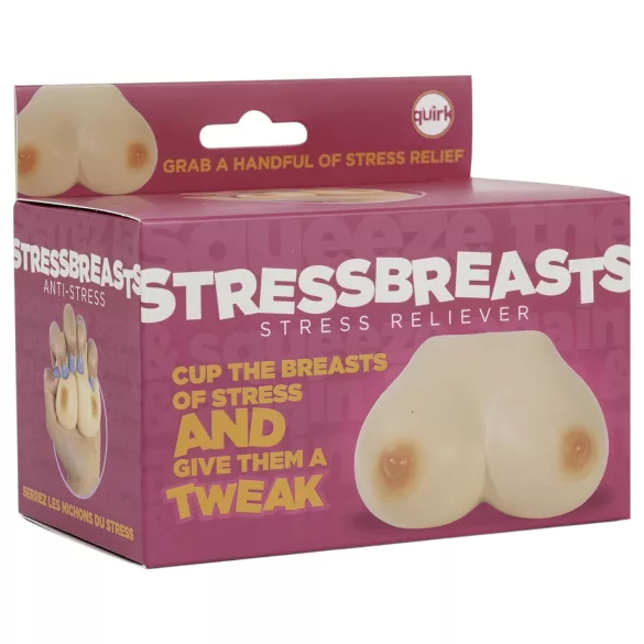 Stresszbalónek - prsa - sada 2 kusy