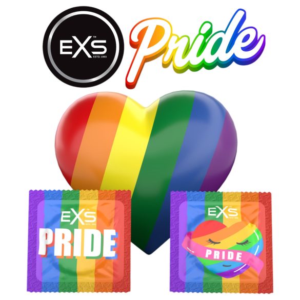 EXS - latexový kondom Pride - 144 kusů