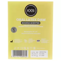 EXS - orální ochranná rouška - banánová příchuť