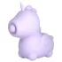 Unihorn Karma - nabíjecí vibrátor na klitoris ve tvaru jednorožce - fialový