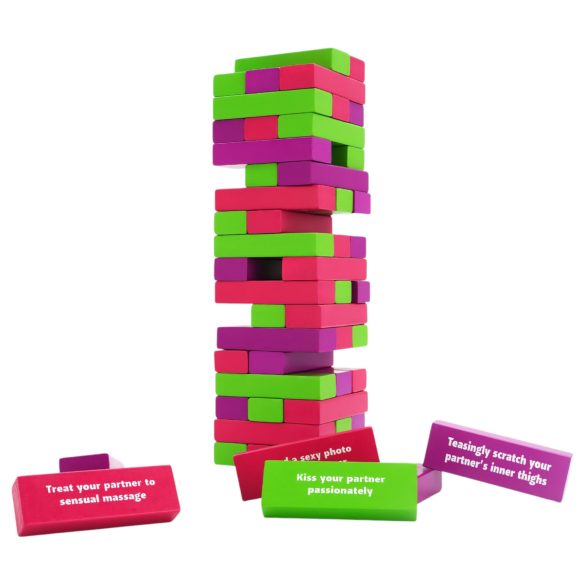 Hrej si s námi - Věž rozkoše jenga (54 ks)