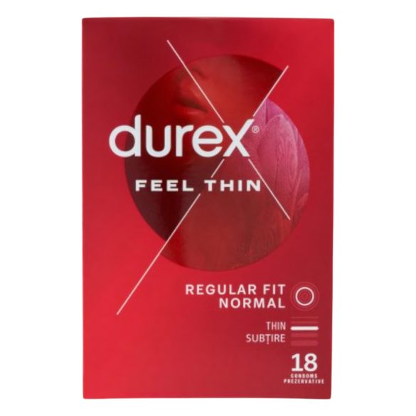 Durex Feel Thin - pro realistický pocit, 18 ks