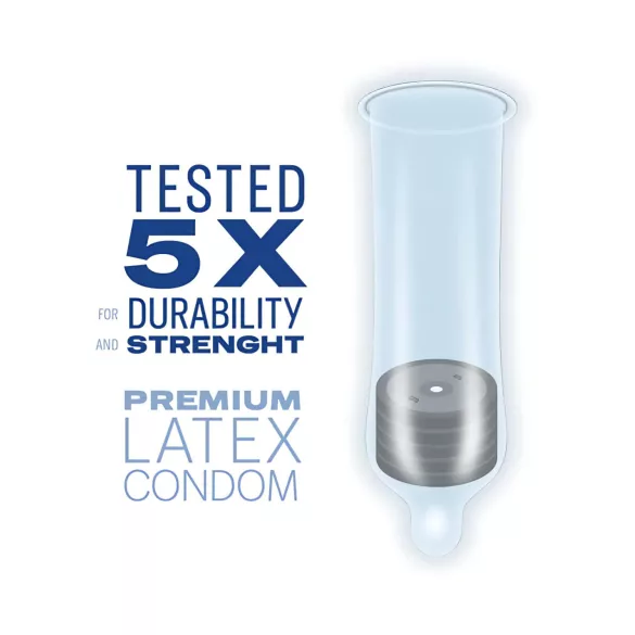 Durex Invisible Slim - tenké kondomy - 10 ks
