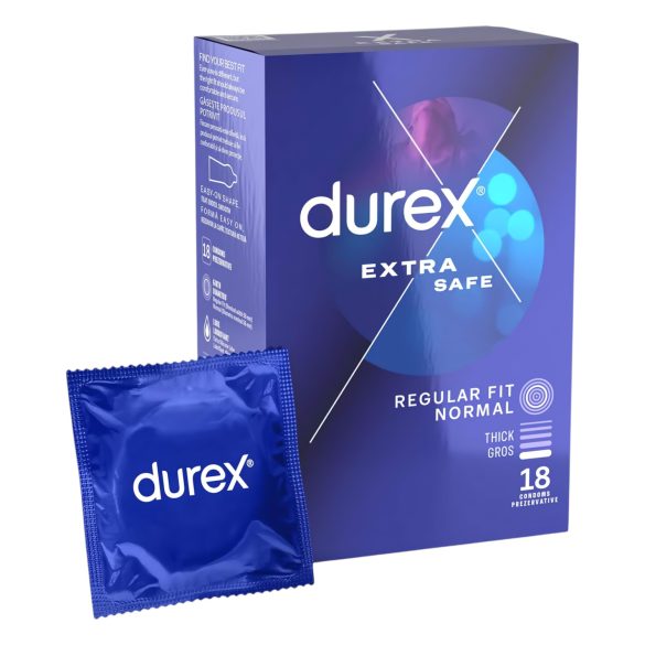 Durex Extra Safe - Bezpečný kondom (18 ks)