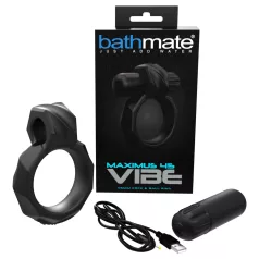   Bathmate Maximus Vibe 45 - akumulátorový vibrační erekční kroužek (černý)