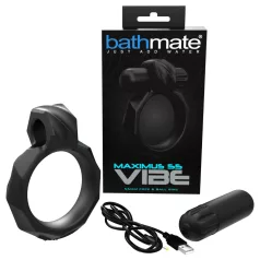   Bathmate Maximus Vibe 55 - akumulátorový vibrační erekční kroužek (černý)