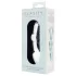 Clarity Utopian Mystique - anální dildo z rýhovaného skla (průhledné)