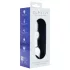Clarity Utopian Mystique - anální dildo z rýhovaného skla (průhledné)