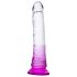 Osamělý Lanz - přísavkový dildo (fialové-průhledné)