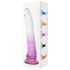 Osamělý Lanz - přísavkový dildo (fialové-průhledné)