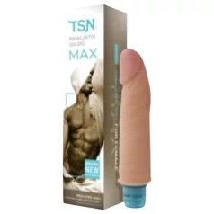 Lonely Max - realistický vibrátor - 17 cm - tělová barva