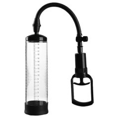 Lonely Men - vakuová pumpa na penis - průhledná