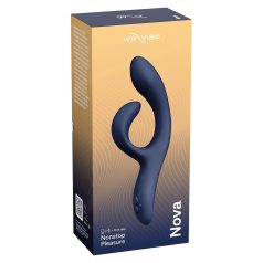   We-Vibe Nova 2 - dobíjecí, chytrý vibrátor s klitorální stimulací (modrý)