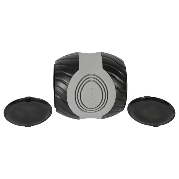 You2Toys - masturbátor se 2 motory - silikon - šedá