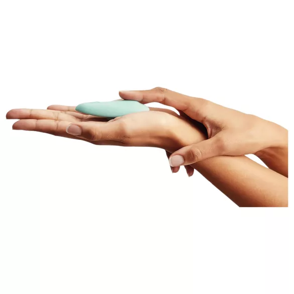 We-Vibe Moxie+ - nositelný klitoriální vibrátor s aplikací a dálkovým ovládáním (tyrkysový)