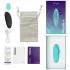 We-Vibe Moxie+ - nositelný klitoriální vibrátor s aplikací a dálkovým ovládáním (tyrkysový)