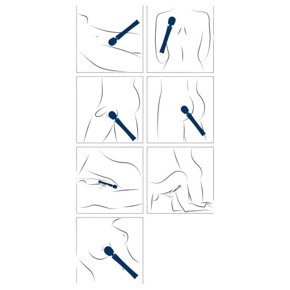 Fun Factory - masážní vibrátor - vibrace - silikon modrý