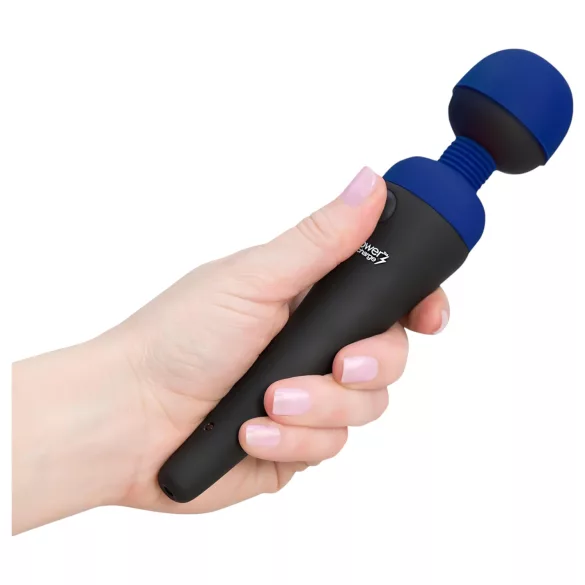 PalmPower recharge - akumulátorový masážní vibrátor (modrý)